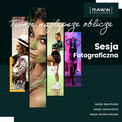 SESJA ZDJĘCIOWA - Do wyboru: sesja biznesowa/wizerunkowa, sportowa, kobieca/sensualna, portret itp. Voucher na sesje jako idealny prezent. 