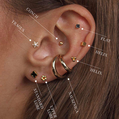PERCING - Odkryj swoją indywidualność z naszymi profesjonalnymi piercingami uszu! Wybierz spośród naszej oferty, która obejmuje stylowy Helix, klasyczny Lobe i odważny Tragus. Gwarantujemy doświadczenie oraz bezpieczeństwo i precyzję.
