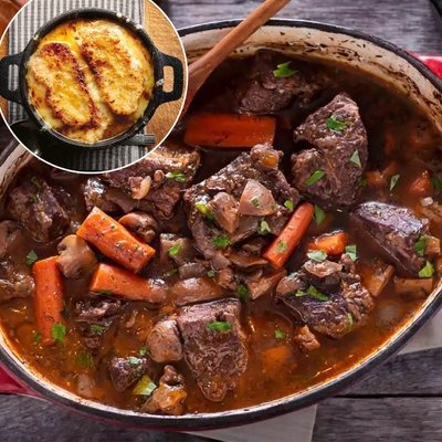 OGRÓD ŚRÓDMIEŚCIE - rozkoszuj się dwudaniowym rarytasem – aromatyczną zupą cebulową oraz soczystą wołowiną po burgundzku. Doświadcz wyjątkowych smaków w sercu miasta, rezerwując stolik już teraz.