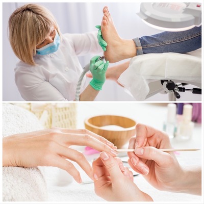 PEDICURE + MANICURE - Pedicure medyczny zadba o zdrowie i estetykę Twoich stóp, eliminując wszelkie dolegliwości + Manicure biologiczny który dostarczy Twoim dłoniom odżywczych składników, sprawiając, że będą piękne i zadbane. 