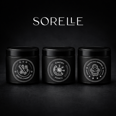 SORELLE: zestaw 3 naturalnych peelingów cukrowych z najwyższej półki, tworzonych w laboratorium w Gorzowie Wielkopolskim przez siostry bliźniaczki – lokalna, eko pielęgnacja o potwierdzonej skuteczności.