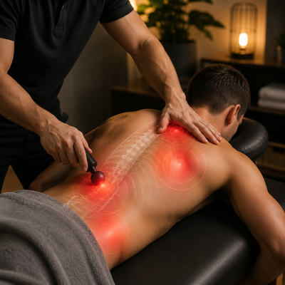 MASAŻ FIZJOTERAPEUTYCZNY: indywidualnie dobrana terapia przeciwbólowa i skuteczna poprawa ruchomości stawów. 